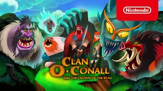 Nintendo Clan O'Conall and the Crown of the Stag - Announcement Trailer - Nintendo Switch anuncio