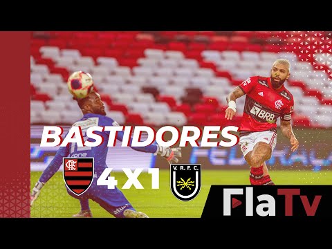 Bastidores Flamengo 4 x 1 Volta Redonda