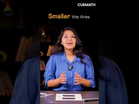 Smaller area does not mean smaller perimeter