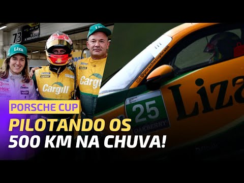 PILOTANDO OS 500 KM DE INTERLAGOS NA CHUVA - PORSCHE ENDURANCE CUP
