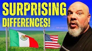 SURPRISING DIFFERENCES WE SEE when we returning to the USA from México.