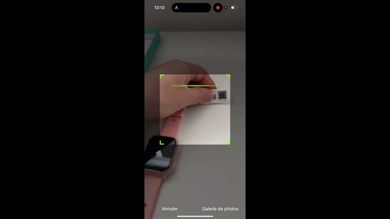 Liaison montre ↔ application