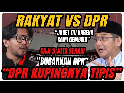 DEMO RUNTUHKAN DPR, PASHA UNGU MENJAWAB KENAPA DPR BERJOGET . (FERRY IRWANDI-PASHA)