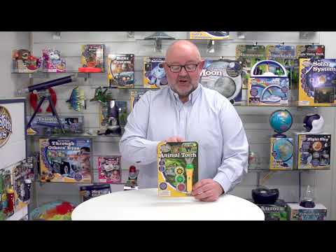 Фонарик-проектор Brainstorm Toys В мире животных (3 диска, 24 картинки) (E2012)