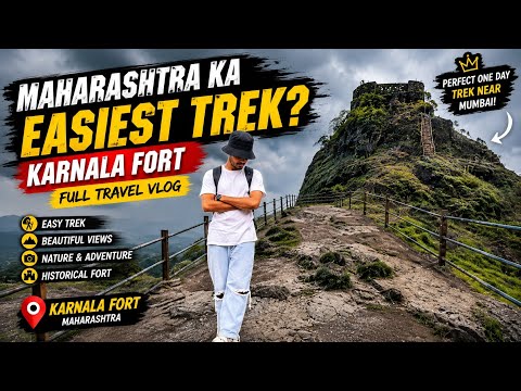 Maharashtra Ka Easiest Trek? 😱 | Karnala Fort Trekking Vlog 🏰 | Full Travel Vlog