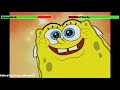 Spongebob Vs Medieval Sandy With Healthbars