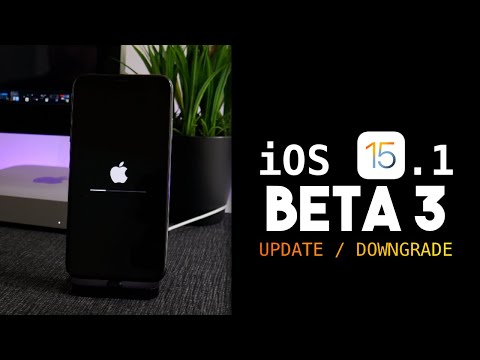 How To Upgrade / Downgrade To iOS 15.1 Beta 3 - Easy Keep All Data