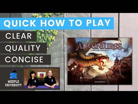 Roll Player Adventures Board Game - Quick How to Play - A Kickstarter Preview
