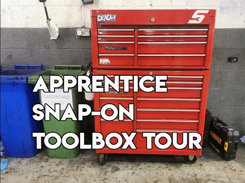 UK Apprentice: Snap-on Toolbox tour