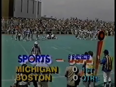 1983 USFL Week 9 - Panthers vs Breakers