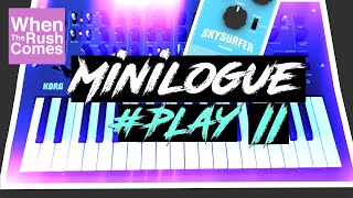 Video thumbnail for Korg Minilogue PG synthesizer & Skysurfer Reverb | Play Part II (sounds demo) by Whentherushcomes