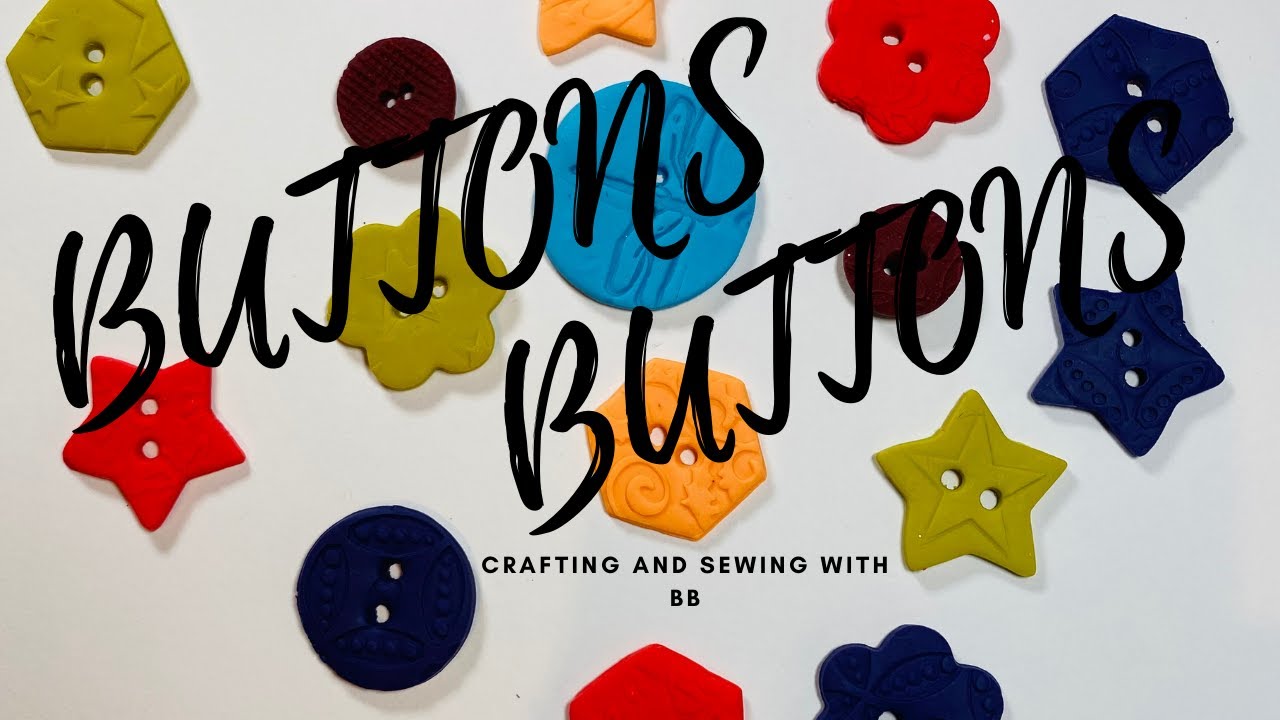 Buttons with Polymer Clay