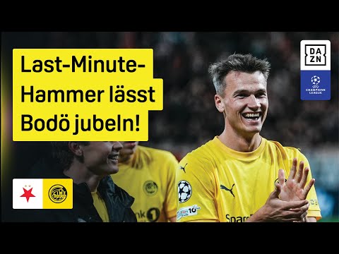 Slavia Prag - Bodö/Glimt | UEFA Champions League | DAZN Highlights