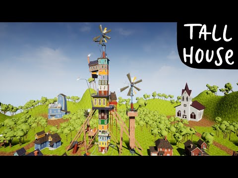 Tall House (Speedrun 14:45) - Hello Neighbor Steam Workshop