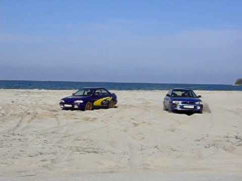 IMPREZA drive in the sands