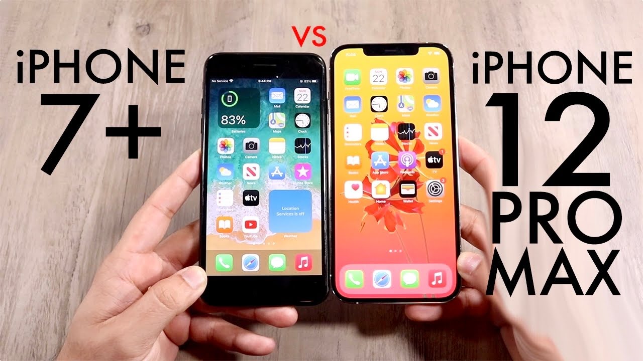 maskinskriver halstørklæde hjemme iPhone 12 Pro Max Vs iPhone 7 Plus! (Comparison) (Review) by Simple Alpaca  - PhoneLS.com