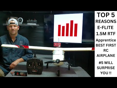 WHAT IS THE BEST BEGINNER RC AIRPLANE BY FAR.! THESE ARE THE TOP 5 REASONS WHY AND # 5 WILL surprise