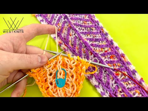 Brioche Centered Decrease Tutorial