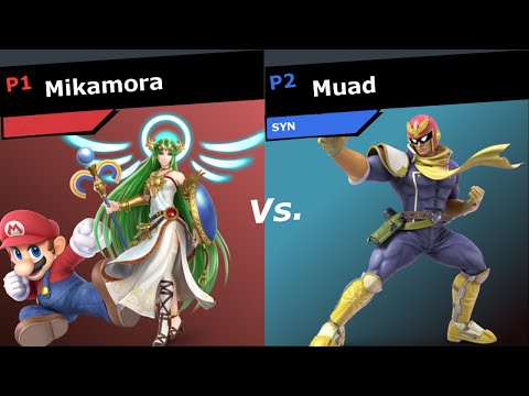 SR8 SSBU - Mikamora (Palutena/Mario) Vs. Muad (Captain Falcon) Smash Ultimate