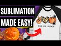 HOW TO SUBLIMATE A T-SHIRT | T SHIRT SUBLIMATION FOR BEGINNERS