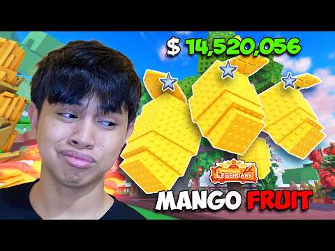I Made The BIGGEST GOLD MANGO FRUIT in GARDEN HORIZONS