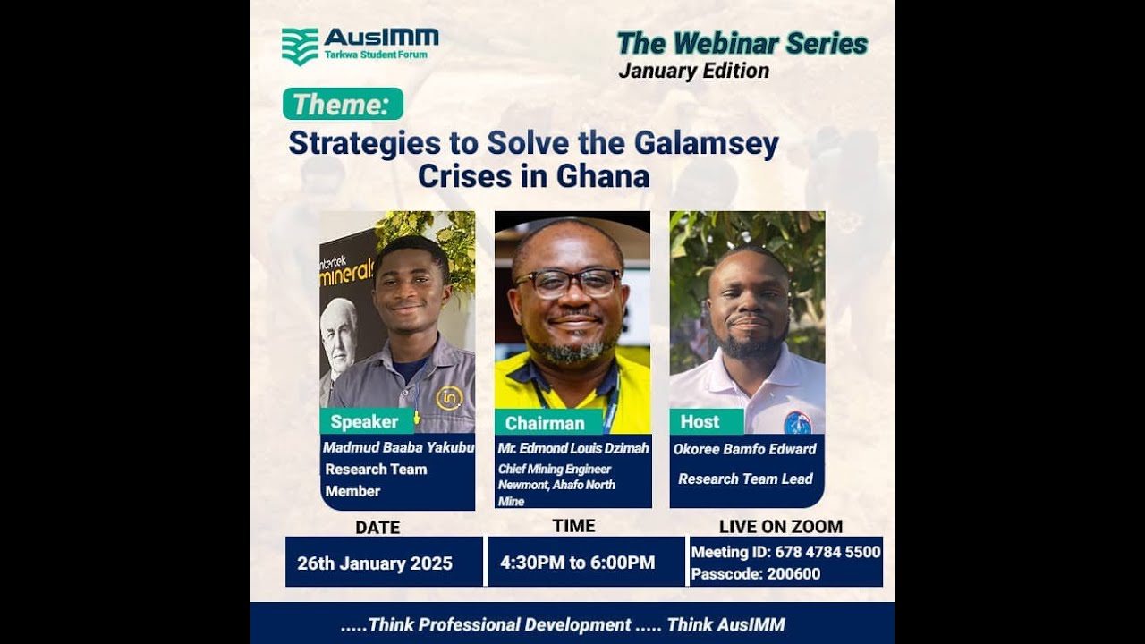Strategies to solve the Illegal Mining(Galamsey) Crises in Ghana