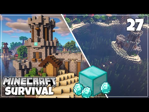 A Diamond Fortress Island - Minecraft 1.16 Survival Let's Play