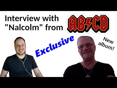 Exclusive Interview with Nalcolm from AB/CD Sweden | One of the world's best AC/DC Tribute Acts