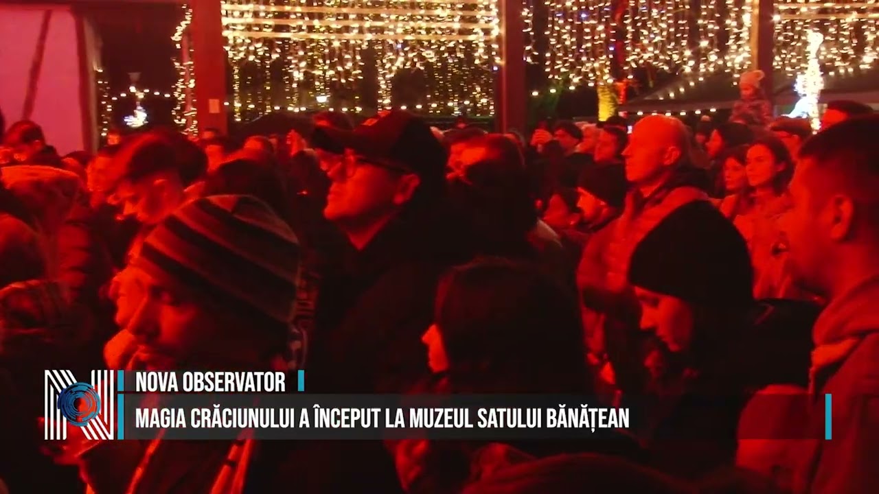 Magia Crăciunului a început la Muzeul Satului Bănățean