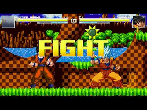 Mugen SonGoku super vs Mystic Gohan