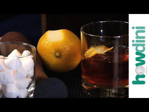 Rachel Maddow: How to make an old fashioned cocktail (drink recipe)