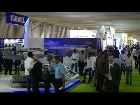 The Israeli Pavilion at Defexpo 2016