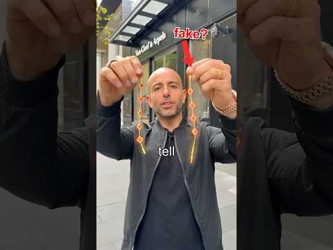 Can you tell the difference between a real $6000 Van Cleef bracelet and a fake?