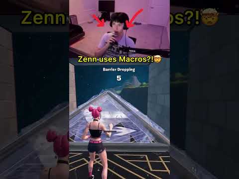 Zenn uses Macros?!🤯 #zenn #macros #fortniteclips