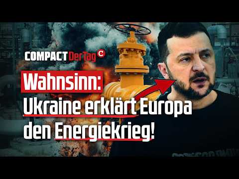 Wahnsinn: Ukraine erklärt Europa den Energiekrieg!💥