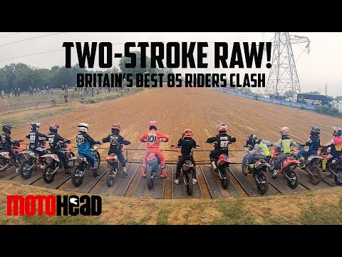 Raw talent: Britain's top 85cc stars battle it out in the MX Nationals