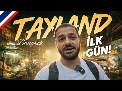 FIRST DAY IN THAILAND | I Was Shocked When I Saw the Streets of Bangkok! 🇹🇭