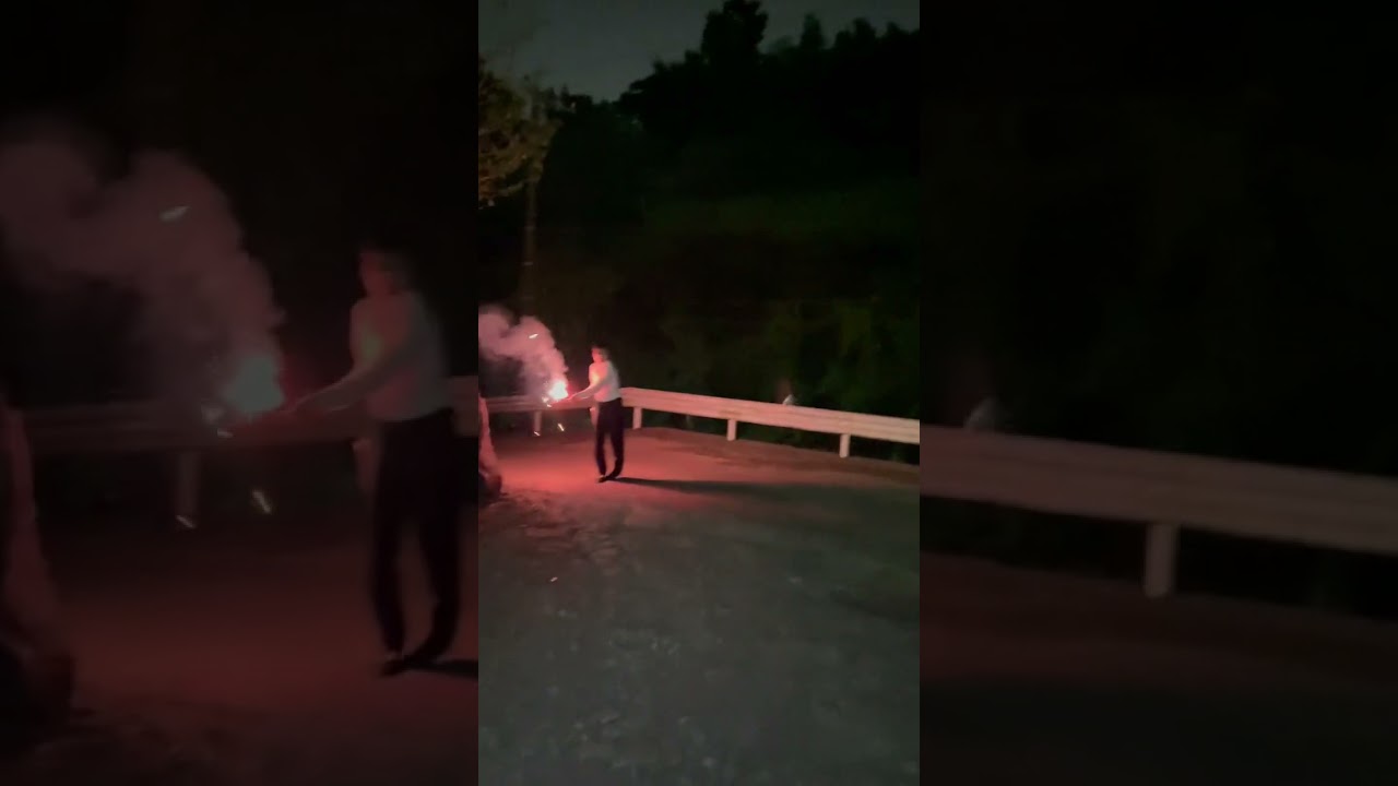 花火と戯れる梅垣　#shorts