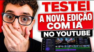 Testei a Nova Edição de Vídeo com IA muito rápida!