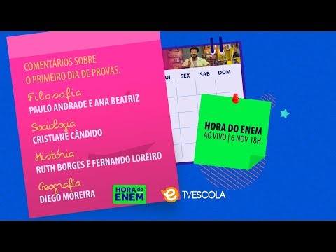 Enem 2018: Destaques de Ciências Humanas | Hora do Enem Ao Vivo - Ep.452