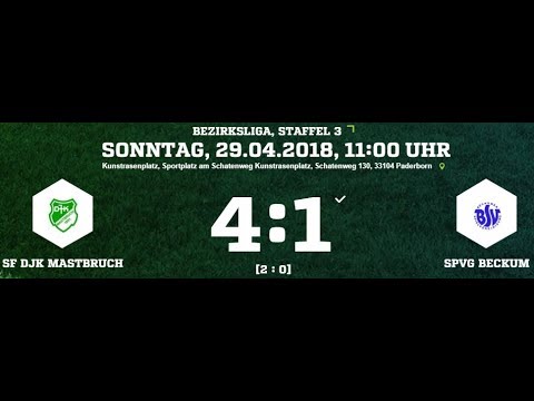 DJK Mastbruch U17 vs SPVG Beckum - 4:1 = Full Game =