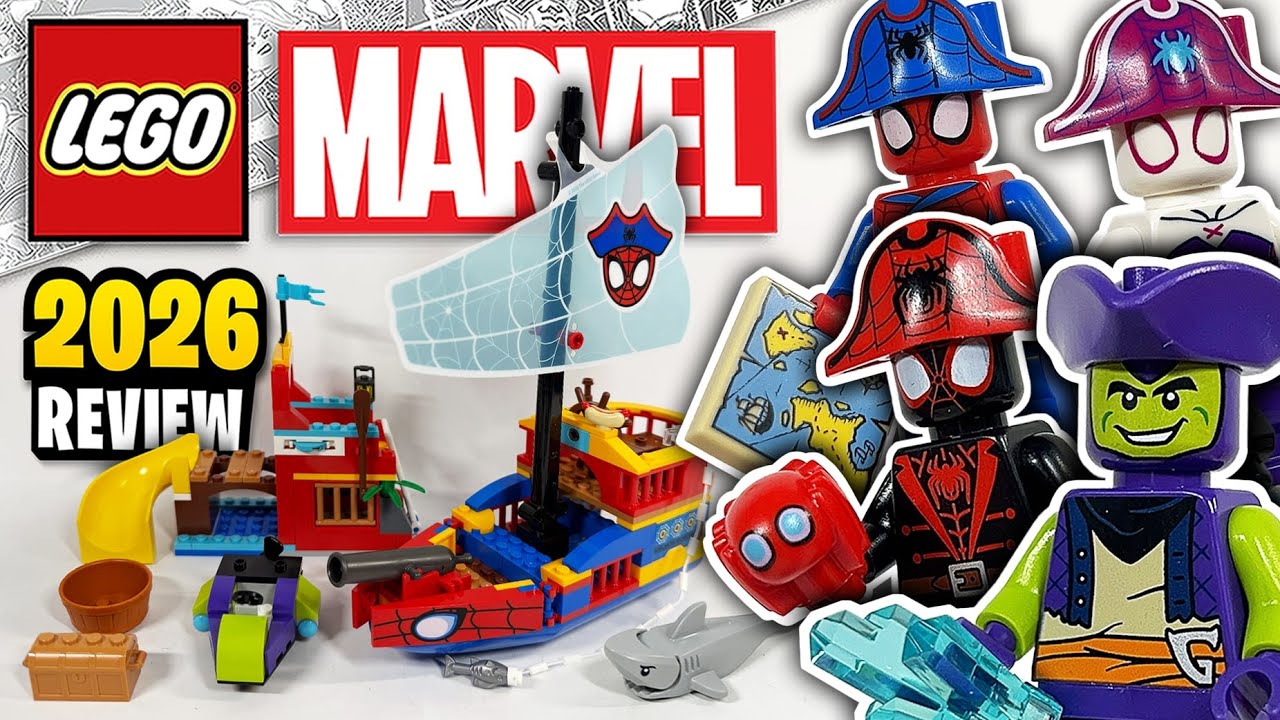 LEGO Marvel - Spidey a jeho úžasní priatelia - Pirátska loď Spideyho tímu