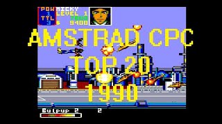 Amstrad CPC - Top 20 games (1990)