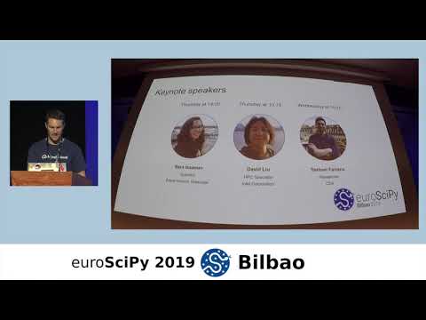 EuroSciPy 2019 Bilbao - Welcome talk - Alexandre Savio