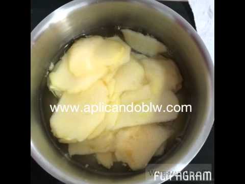 Receta compota de manzana para bebes