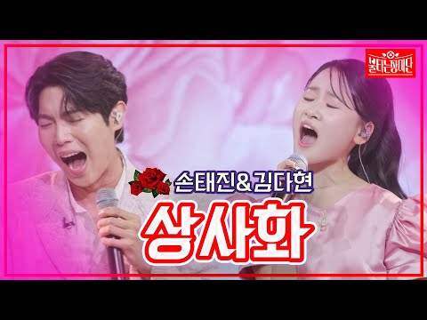 [클린버전]손태진&김다현 - 상사화 | 불타는 장미단230808