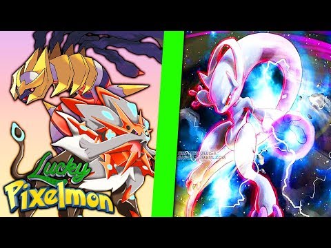 Minecraft Lucky Pixelmon - MEGA MEWTWO Y vs SOLGALEO E GIRATINA ! ACONTECEU O IMPOSSÍVEL !!