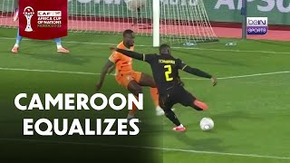 Tchamadeu levels it for Cameroon