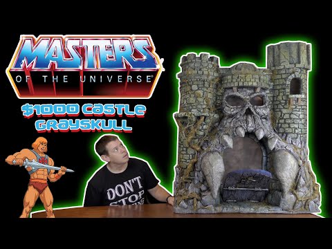 Custom GIANT CASTLE GRAYSKULL from MASTERS OF THE UNIVERSE Review