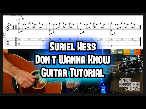 Don't Wanna Know - Suriel Hess